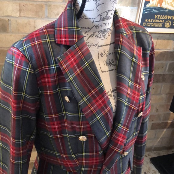 Jackets & Blazers - Plaid Blazer